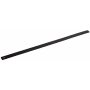 Schaub and Company Vinci 18" Center to Center 3/4" Wide Solid Bronze Rectangular Cabinet Pull Backplate Black Bronze