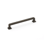 Schaub and Company Menlo Park 6" Center to Center Squared Handle Cabinet Pull - 25 Pack Ancient Bronze