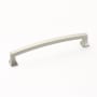 Schaub and Company Menlo Park Pack of (25) - 6" Center to Center Cabinet Handles / Drawer Pulls Satin Nickel