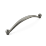 Schaub and Company Cabriole 13" Center to Center Traditional Arch Bow Large Cabinet Appliance Handle / Appliance Pull Antique Nickel