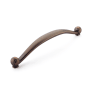 Schaub and Company Cabriole 13" Center to Center Traditional Arch Bow Large Cabinet Appliance Handle / Appliance Pull Empire Bronze