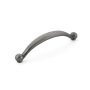 Schaub and Company Cabriole 6" Center to Center Traditional Arch Bow Cabinet Handle / Drawer Pull Antique Nickel