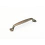 Schaub and Company Country 6" Center to Center Solid Brass Traditional Handle Cabinet Pulls - 25 Pack Aurora Bronze