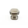 Schaub and Company Pack of 25 - Empire 1-1/4" Traditional Square Cabinet Knobs Antique Nickel