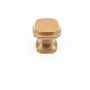 Schaub and Company Pack of 25 - Empire 1-1/4" Traditional Square Cabinet Knobs Brushed Bronze