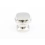 Schaub and Company Pack of 25 - Empire 1-1/4" Traditional Square Cabinet Knobs Polished Nickel