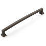 Schaub and Company Menlo Park 15" Center to Center Concealed Screw Handle Appliance Pull Ancient Bronze
