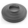 Schlage Andover Trim for All Functions Except Keyed Entry Matte Black
