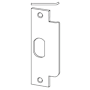 Schlage 4-7/8 Inch Tall Curved Extended Lip Strike Plate Oil Rubbed Bronze