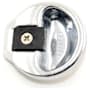 Schlage 1 3/4" Diameter Circular Replacement Strike Plate with 1 7/32" Lip Satin Chrome