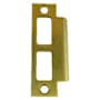 Schlage 1-1/4" x 4-7/8" Square Corner Strike Satin Brass