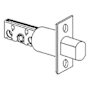 Schlage 3 3/4" Replacement Deadbolt with Square Corner 1 1/8" x 2 1/4" Faceplate for B600 Series Satin Chrome