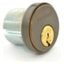 Schlage L Series 1-1/4 Inch Primus Classic C Keyway Mortise Cylinder with Compression Ring and Spring- Keys Not Included Oil Rubbed Bronze