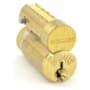 Schlage Primus Everest Keyway Full Size Interchangeable Cylinder - Keys Not Included Satin Brass