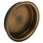 Schlage 2-7/16 Inch Diameter Closet Door Pull Antique Brass