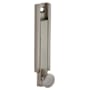 Schlage 3-Inch Surface bolt with Decorative 5/8-Inch Diameter Knob Satin Nickel