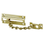 Schlage 4-3/4-Inch Long Chain Door Guard Polished Brass