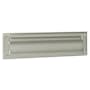 Schlage 13-Inch x 3-9/16-Inch Solid Brass Mail Slot Satin Nickel