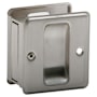 Schlage 1-3/4-Inch x 2-1/4-Inch Passage Pocket Door Pull Satin Nickel