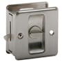 Schlage Solid Brass Privacy Pocket Door Lock Satin Nickel