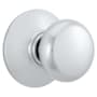 Schlage Plymouth Passage Door Knob Set Satin Chrome