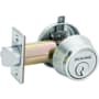 Schlage B250 Series Commercial Grade 2 Single Cylinder Deadlatch with Full Size Interchangeable Core Satin Chrome