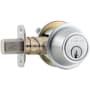 Schlage B500 Series Single Cylinder Deadbolt Satin Chrome