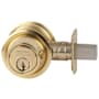 Schlage B500-Series Commercial Grade 2 Double Cylinder Keyed Entry Deadbolt Polished Brass