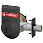 Schlage One Sided Deadbolt with Occupied Indicator Matte Black