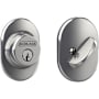 Schlage Remsen Single Cylinder Keyed Entry Deadbolt Bright Chrome