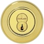 Schlage B600-Series Commercial Grade 1 Single Cylinder Deadbolt Less Small Format Interchangeable Core (Core Options Provided) Polished Brass