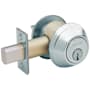Schlage B600 Series Commercial Grade 1 Single Cylinder Deadbolt with Full Size Interchangeable Core Satin Chrome