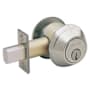 Schlage Double Cylinder Deadbolt B600 Series Satin Nickel