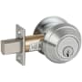 Schlage Double Cylinder Deadbolt B600 Series Satin Chrome