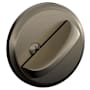 Schlage Single Sided Residential Deadbolt with Thumbturn and Outside Trim Plate from the B-Series Antique Pewter