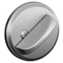 Schlage Single Sided Residential Deadbolt with Thumbturn and Outside Trim Plate from the B-Series Satin Chrome