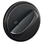 Schlage Single Sided Residential Deadbolt with Thumbturn and Outside Trim Plate from the B-Series Aged Bronze