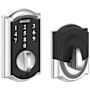 Schlage Camelot Touch Keyless Electronic Deadbolt Bright Chrome