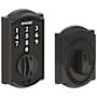 Schlage Camelot Touch Keyless Electronic Deadbolt Aged Bronze