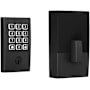Schlage Arrive Electronic Keyless Entry Touchpad Deadbolt with Century Trim Matte Black