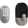 Schlage Arrive Electronic Keyless Entry Touchpad Deadbolt with Remsen Trim Satin Nickel