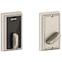 Schlage Addison Keyless Deadbolt with Control Smart Technology Satin Nickel
