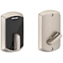 Schlage Greenwich Keyless Deadbolt with Control Smart Technology Satin Nickel