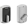 Schlage Greenwich Keyless Deadbolt with Control Smart Technology Satin Chrome