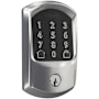 Schlage Encode WiFi Enabled Electronic Keypad Deadbolt with Greenwich Trim Bright Chrome