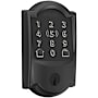 Schlage Encode Plus Camelot Touchscreen Electronic Deadbolt with WiFi Matte Black