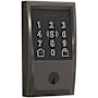 Schlage Encode Plus Century Touchscreen Electronic Deadbolt with WiFi Black Stainless