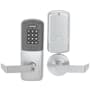 Schlage CO-Series Commercial Electronic Cylindrical Lock with Proximity / Keypad and Rhodes Lever Satin Chrome