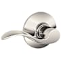 Schlage Accent Passage Door Lever Set Polished Nickel