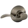 Schlage Accent Passage Door Lever Set Antique Pewter